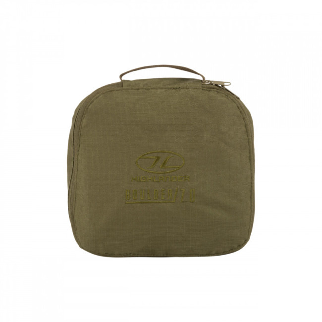 Sac pliable BOULDER 70L Olive - Highlander