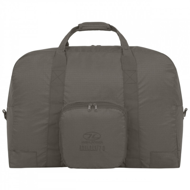 Opvouwbare tas BOULDER 70L Grijs - Highlander