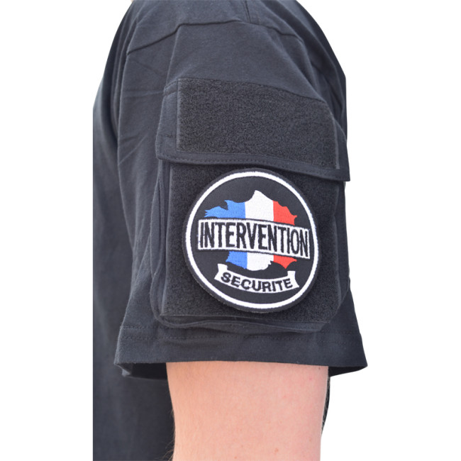 T-shirt taktyczny czarny - Miltec