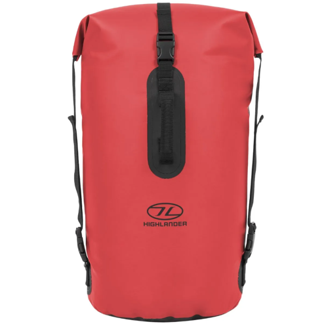 Wasserdichter Rucksack TROON 45L Rot - Highlander