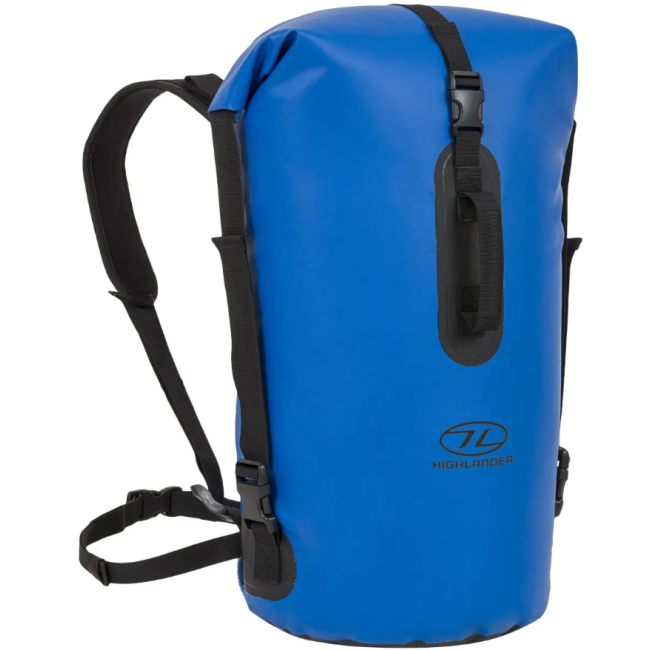 Wasserdichter Rucksack TROON 45L Blau - Highlander