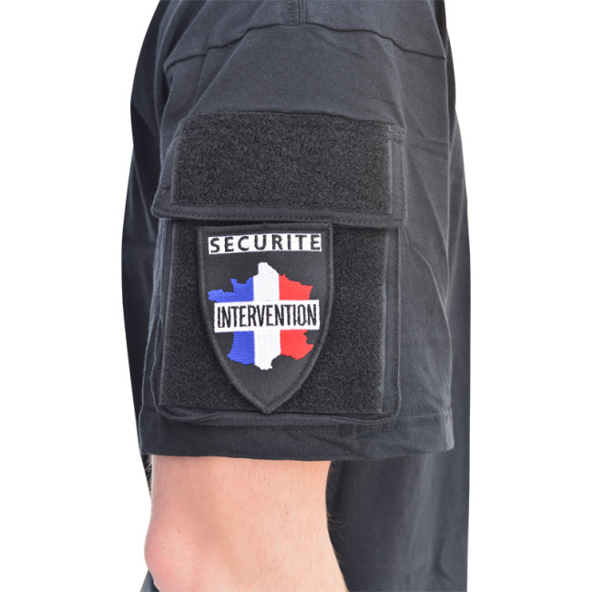 T-shirt tactisch zwart - Miltec
