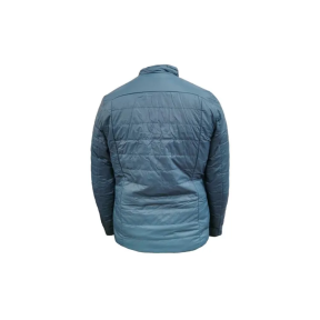 Lichte donsjas lange mouwen waterafstotend Thermolactyl heren blauw - Damart Pro