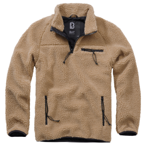 Sweat zip polaire camel - Brandit