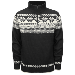 Pull zip norvégien noir - Brandit