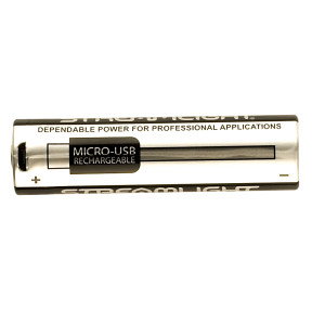 LITHIUM-IONEN-AKKU SL-B26 (TYP 18650) - INTEGRIERTER USB-ANSCHLUSS - 2ER-PACK