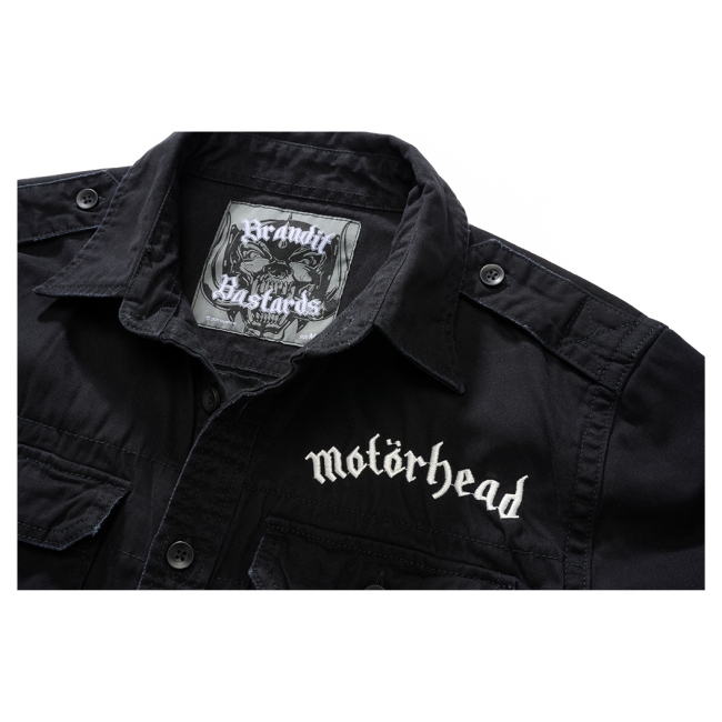 Chemise vintage motorhead noir - Brandit 