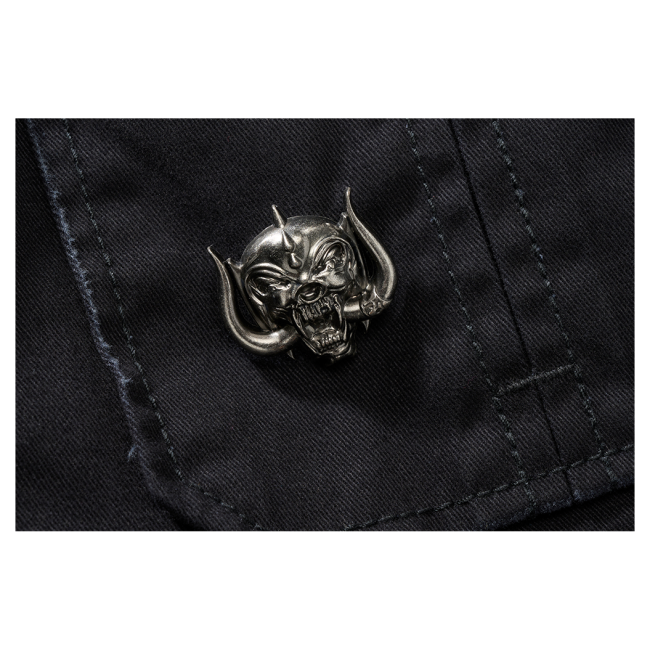 Vintage Motorhead Hemd schwarz - Brandit