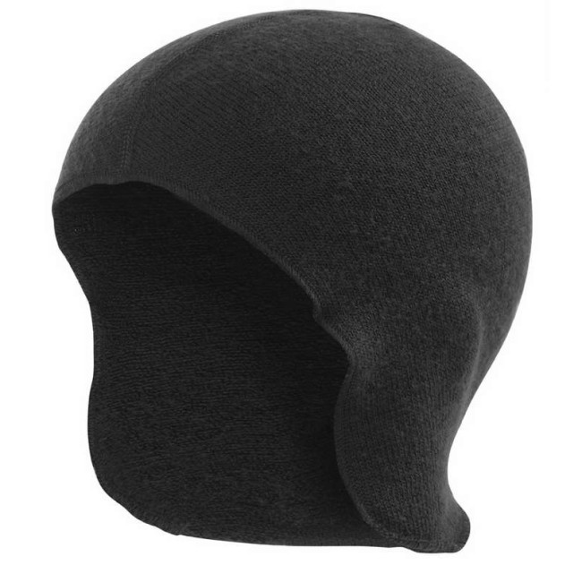 Bonnet Helmet Cap 400 Noir - Woolpower