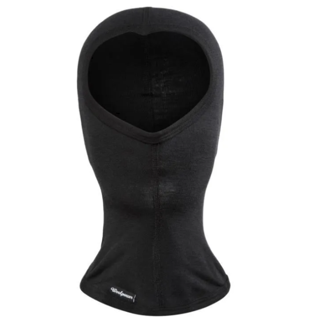 Cagoule Balaclava LITE Noir - Woolpower Cagoule Balaclava LITE Noir - Woolpower