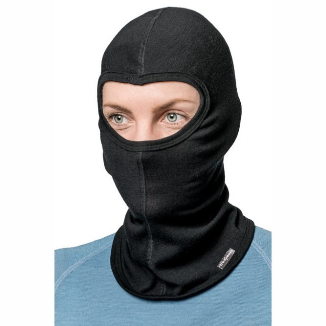 Kominiarka Balaclava LITE Czarna - Woolpower