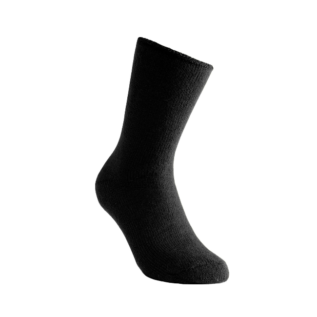 Wadenlange Socken Classic 600 Schwarz - Woolpower