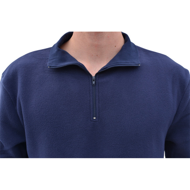 Chemise F1 fleece marineblauw - CityGuard