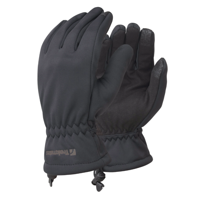 Gants softshell Gore-Tex Windstopper RIGG noir - Trekmates