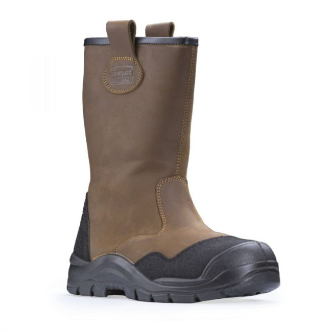 Bottes de sécurité S3 SRC CI PYROPE fourrées Marron - Coverguard - Très bon état - T40 - occasion