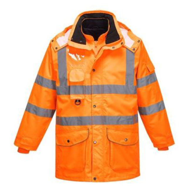 PARKA TRAFFICHV 7-W-1 RIS POMARAŃCZOWA - PORTWEST