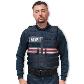 Kogelwerend vest Full Tactical IIIA ASVP heren - Le Protecteur