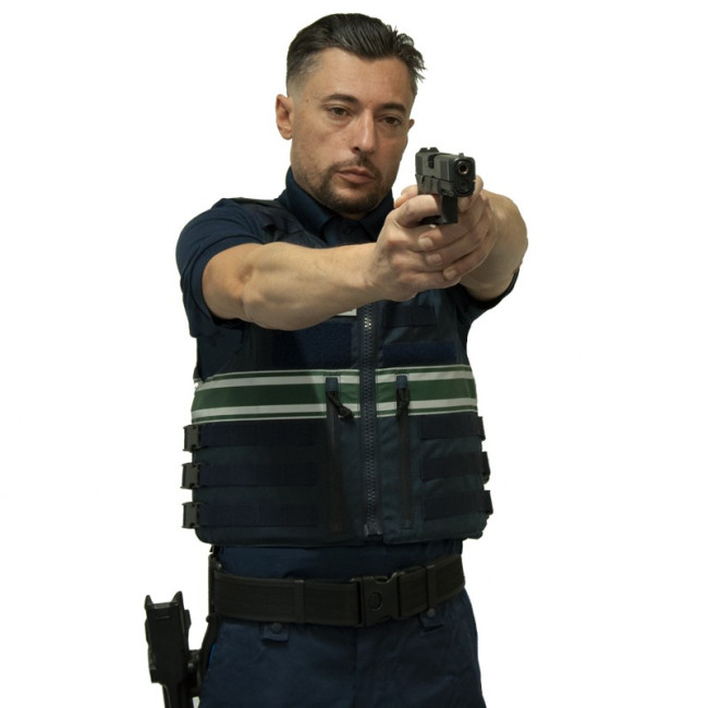 Kamizelka kuloodporna Full Tactical IIIA Policja Wiejska męska - Le Protecteur