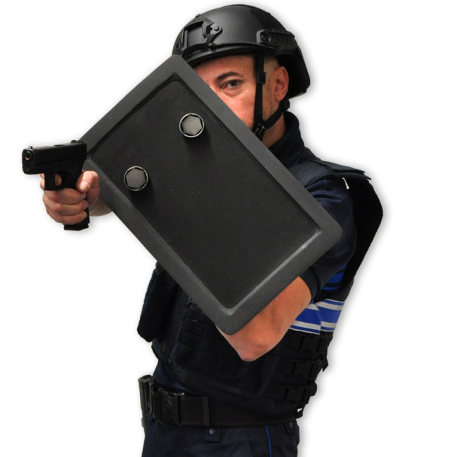 Ballistisches Schutzschild AK47 Level III+ 250 x 400 mm - Le Protecteur