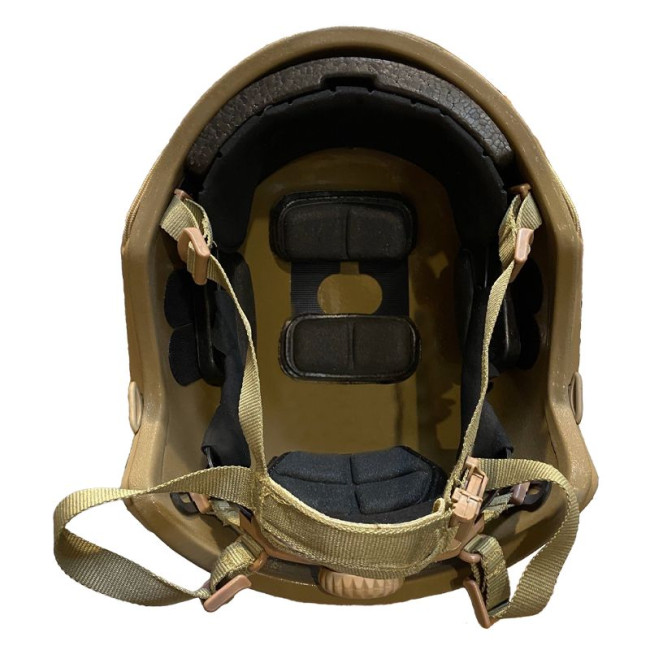 Casque balistique NIJ IIIA hi cut coyote - Le Protecteur
