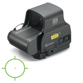 VISEUR EOTECH EXPS 2-0 LEVIER QD - RET 68 / 1 MOA - 1XCR123 / RETICULE VERT °
