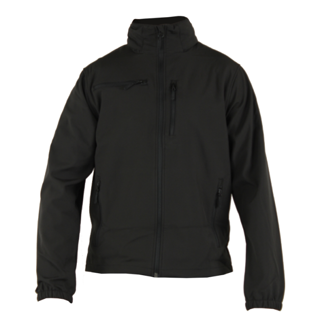 Softshell jas Space Zwart - Force Series