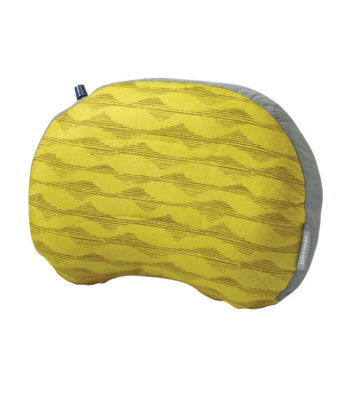 Coussin gonflable Air Head™ jaune Large - Thermarest