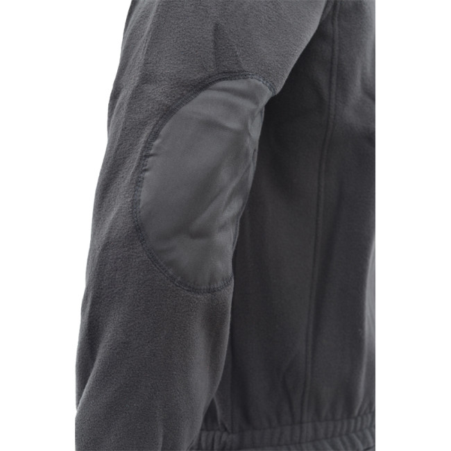 Schwarze Fleecejacke