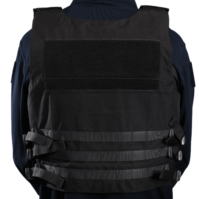 Gilet pare-balles Full Tactical IIIA Police Municipale noir homme - Le Protecteur