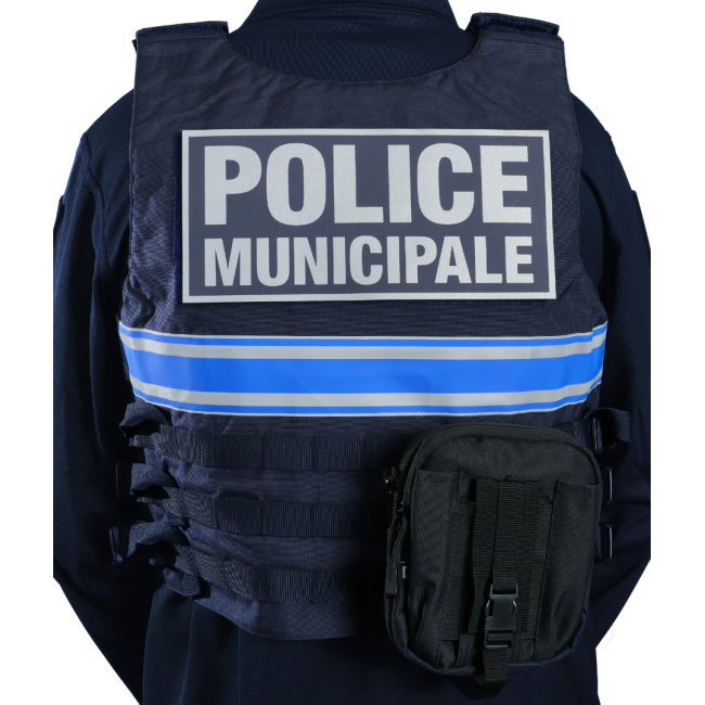 Gilet pare-balles IIIA Full Tactical Police Municipale Homme - Le Protecteur