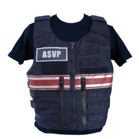 Kogelwerend vest hoes Full TacticalASVP uniseks - Le Protecteur