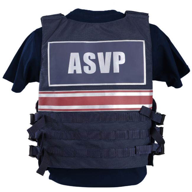 Housse de gilet pare-balles Full TacticalASVP unisexe - Le Protecteur