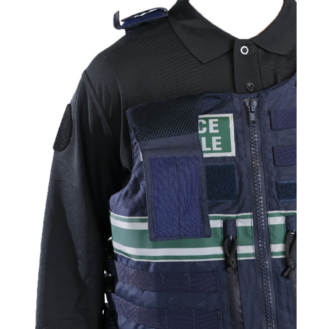 Housse de gilet pare-balles Full Tactical Police Rurale unisexe - Le Protecteur