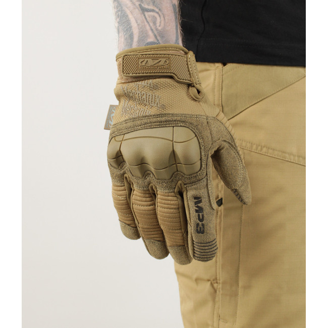 Gants Coqués M-Pact 3 Coyote - Mechanix