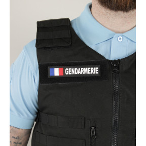 PVC band Gendarmerie met Franse vlag