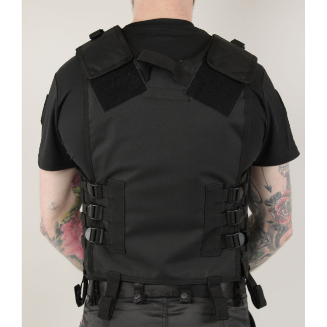 Gilet tactique Carrier Molle gen.II noir - Miltec