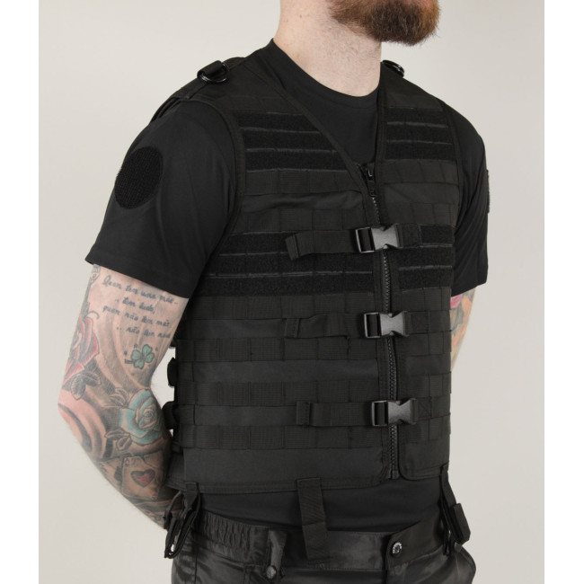 Kamizelka taktyczna Carrier Molle gen.II czarna - Miltec