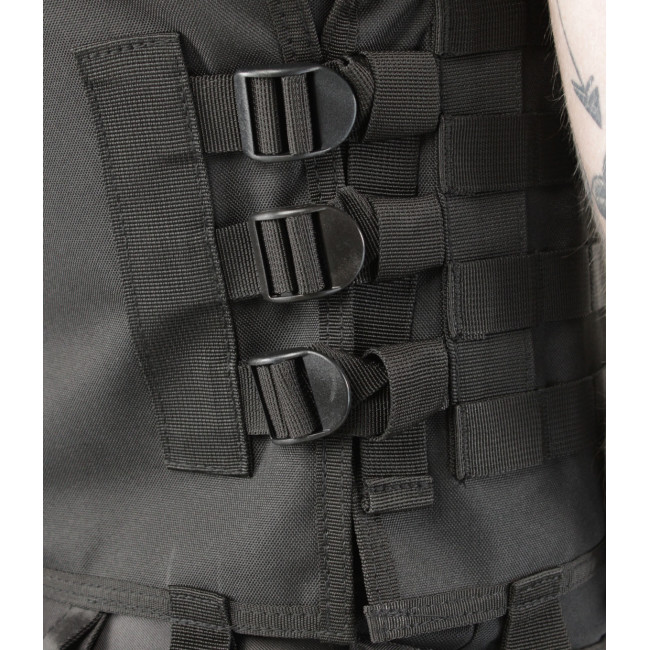 Tactisch vest Carrier Molle gen.II zwart - Miltec