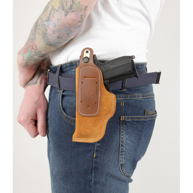 Holster en cuir souple inside IA325 Beige - Vega Holster