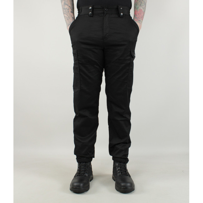 Veiligheidsbroek SIERRA Zwart met elasthaan - Force Series