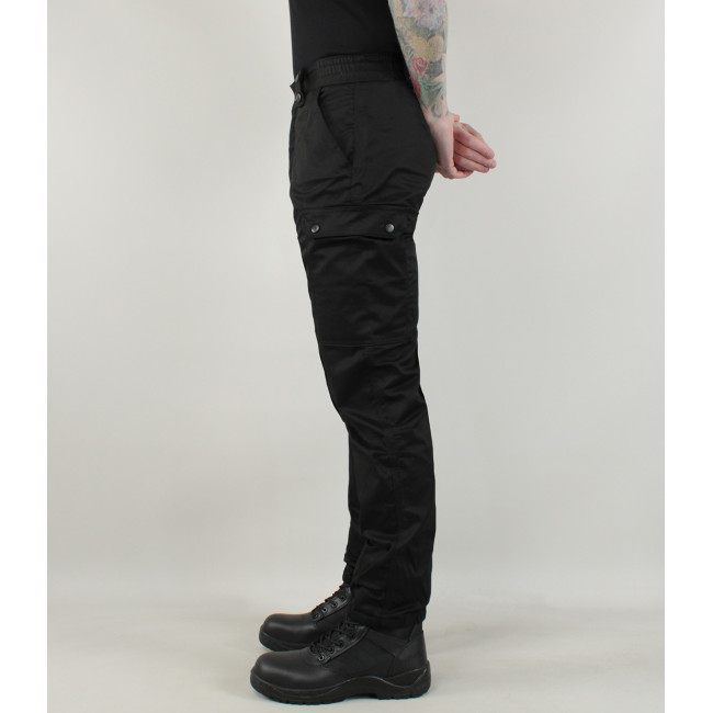 Veiligheidsbroek SIERRA Zwart met elasthaan - Force Series