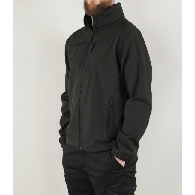 Kurtka softshell Space Czarna - Force Series