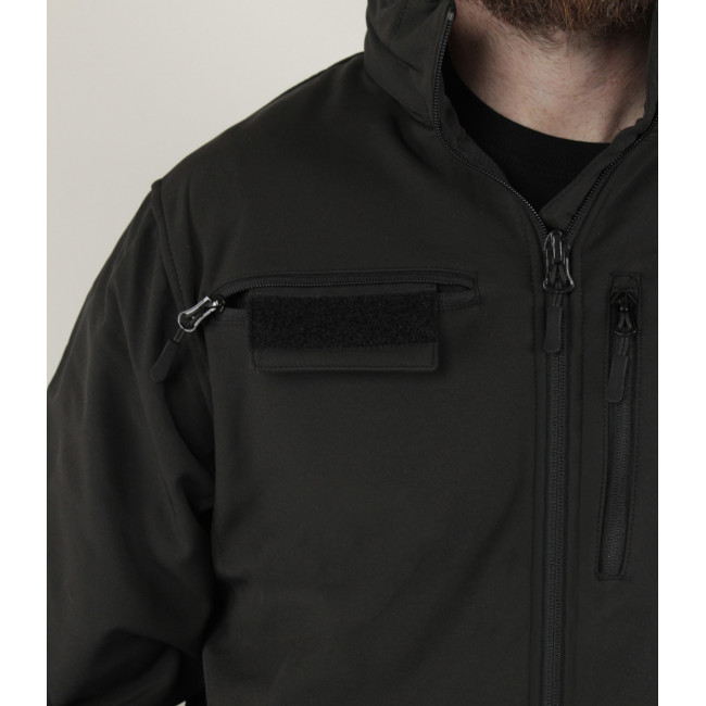 Kurtka softshell Space Czarna - Force Series
