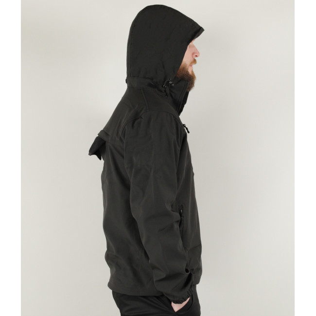 Softshell jas Space Zwart - Force Series