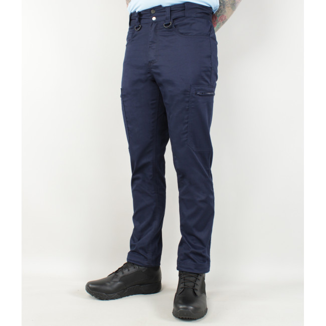 Interventiebroek elastaan marineblauw mat alpha - force series