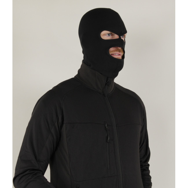 Cagoule 3 trous coton Noire - Patrol
