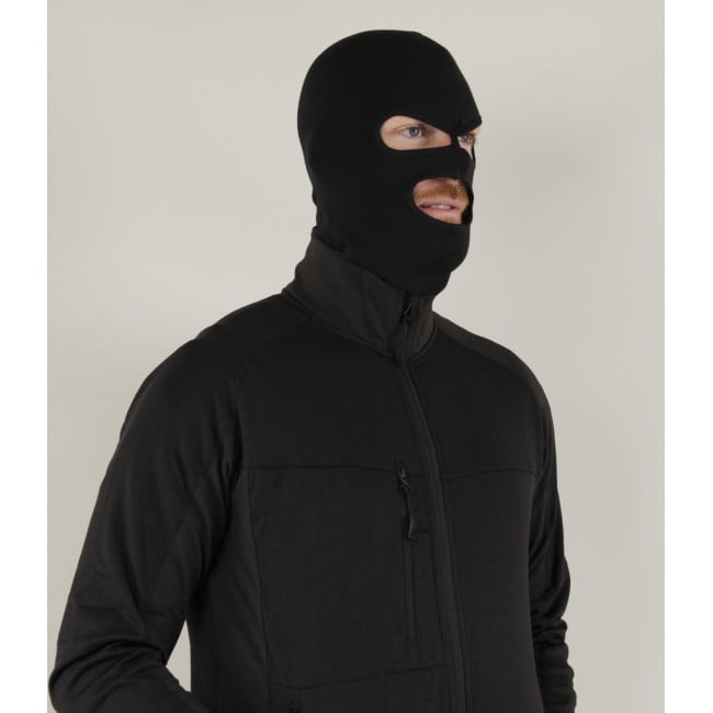 Cagoule 3 trous coton Noire - Patrol