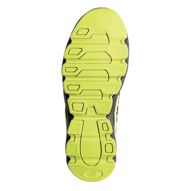 Chaussures de sécurité Justin S1P SRC kaki/jaune fluo - North Ways