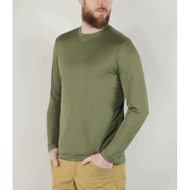 T-shirt lange mouwen Tactical UA Tech olijfgroen - Under Armour