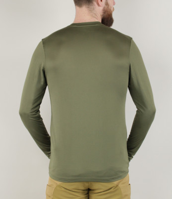 Tee-Shirt manches longues Tactical UA Tech vert olive - Under Armour